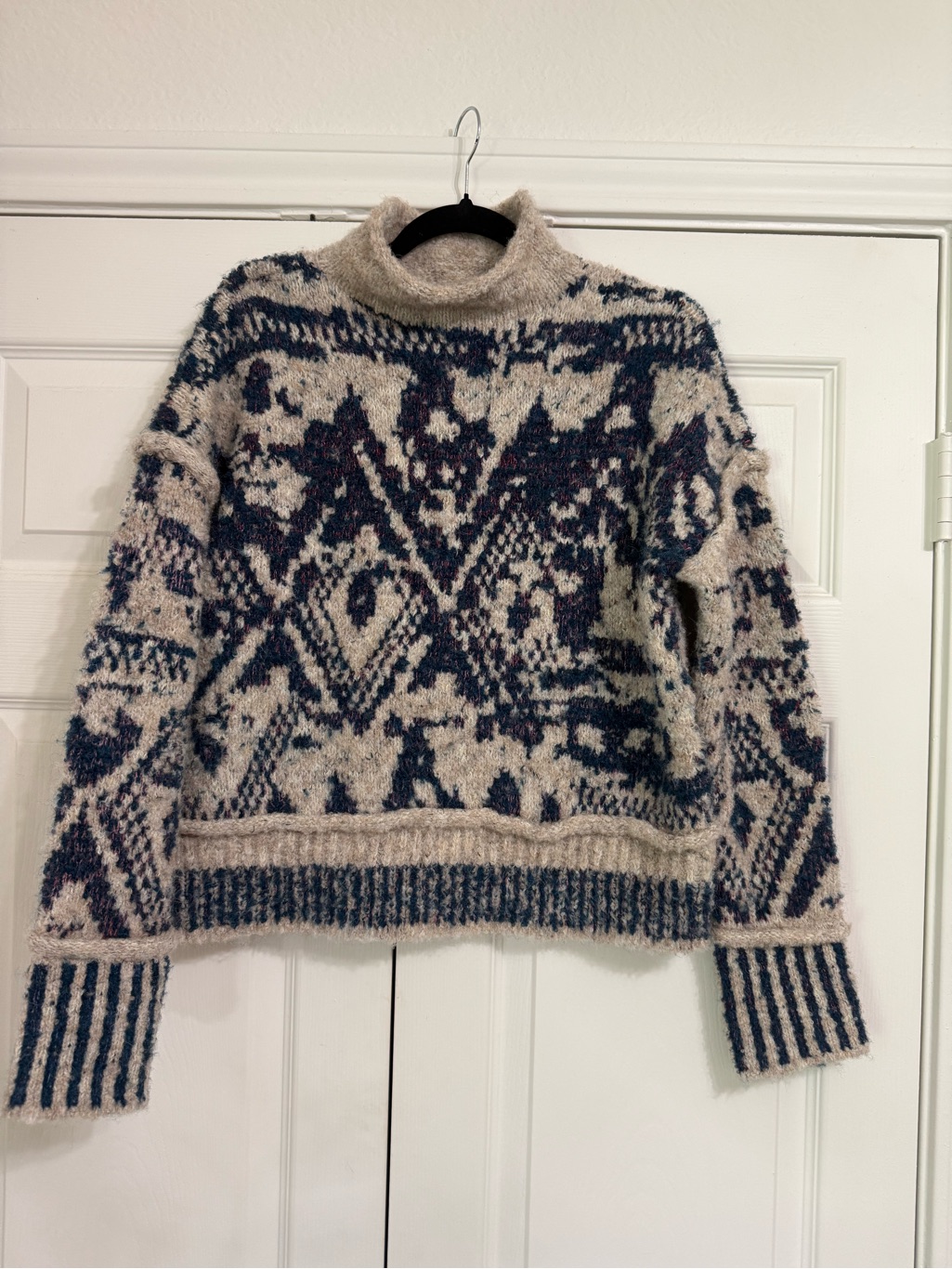 Anthro | Pilcro Relaxed Roll-Neck Sweater